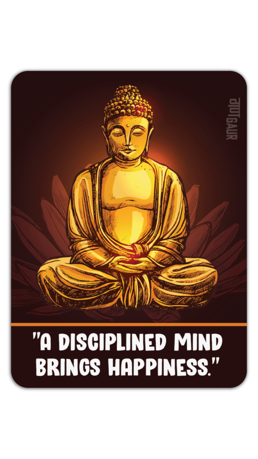 Buddha Fridge Magnet