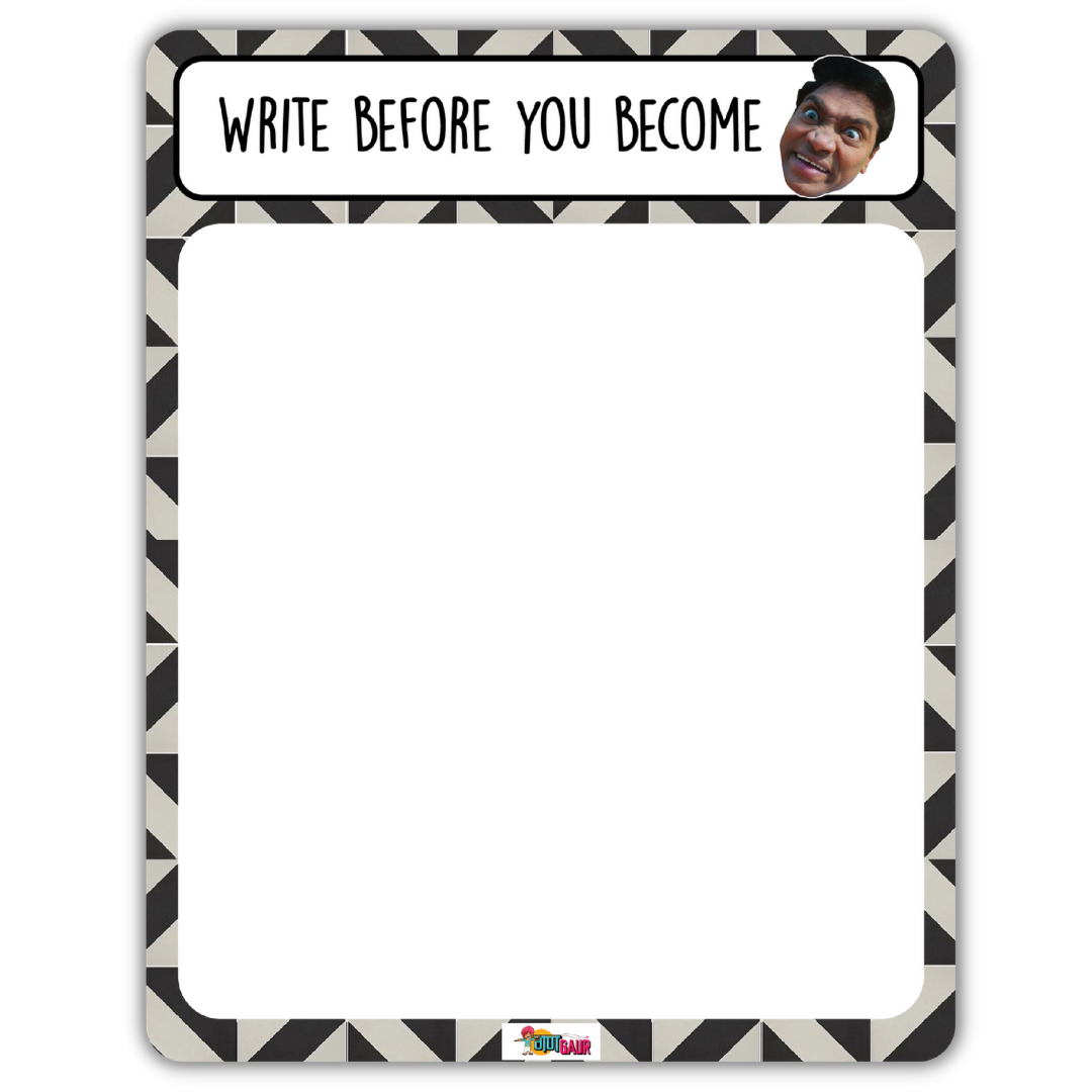 Bhoola Fridge Memo with Marker