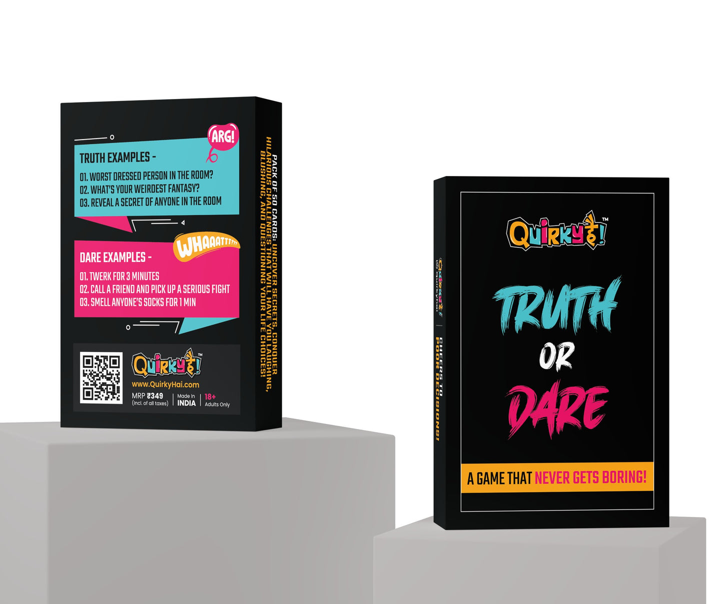 Truth Or Dare Adult Card Game