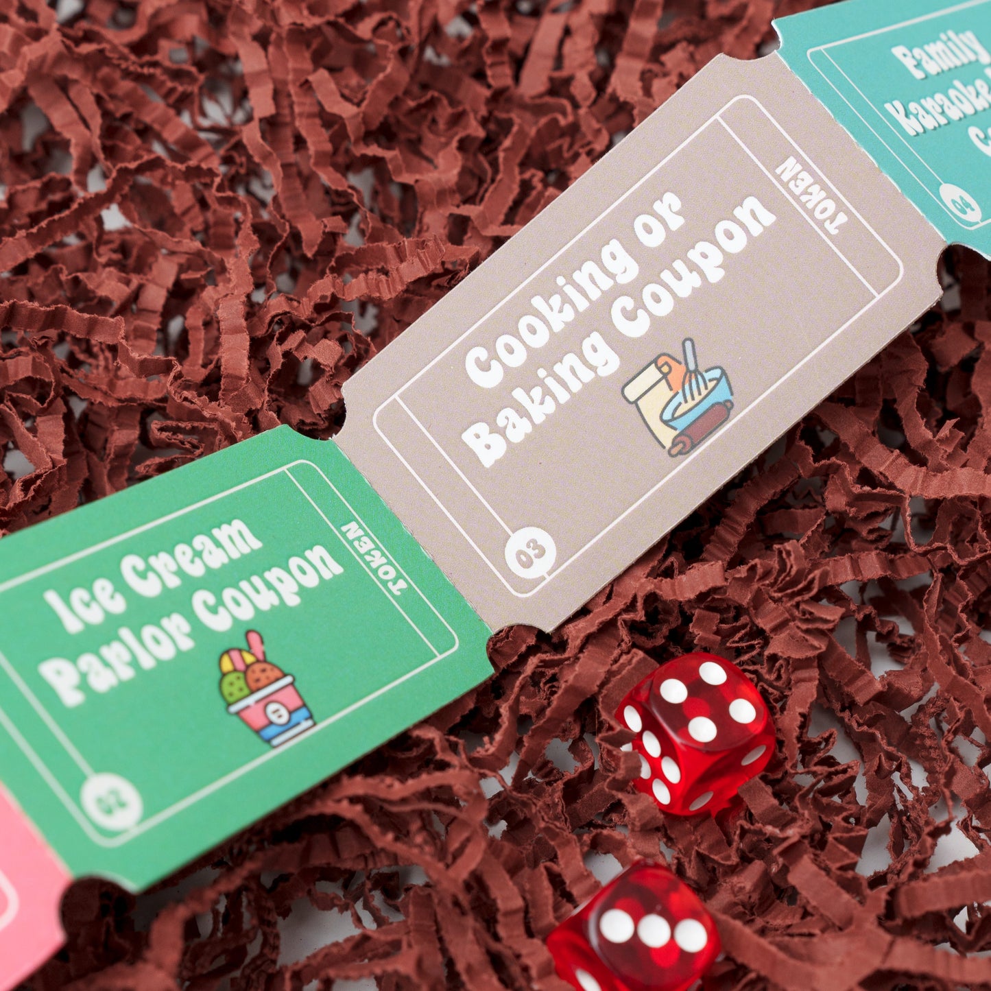 Kids Activity Coupons- Pack of 12 Tickets