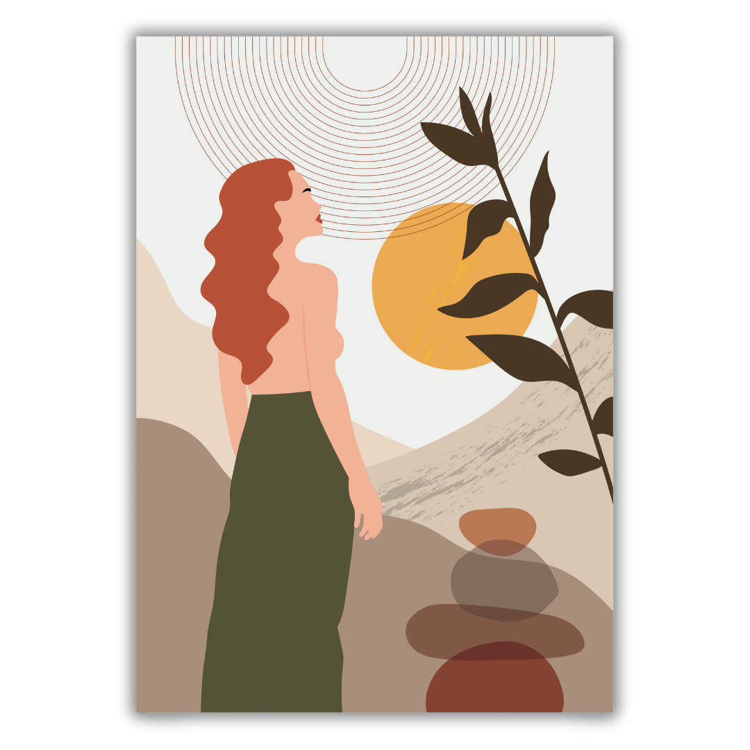 Set of 3 Illustrated Posters
