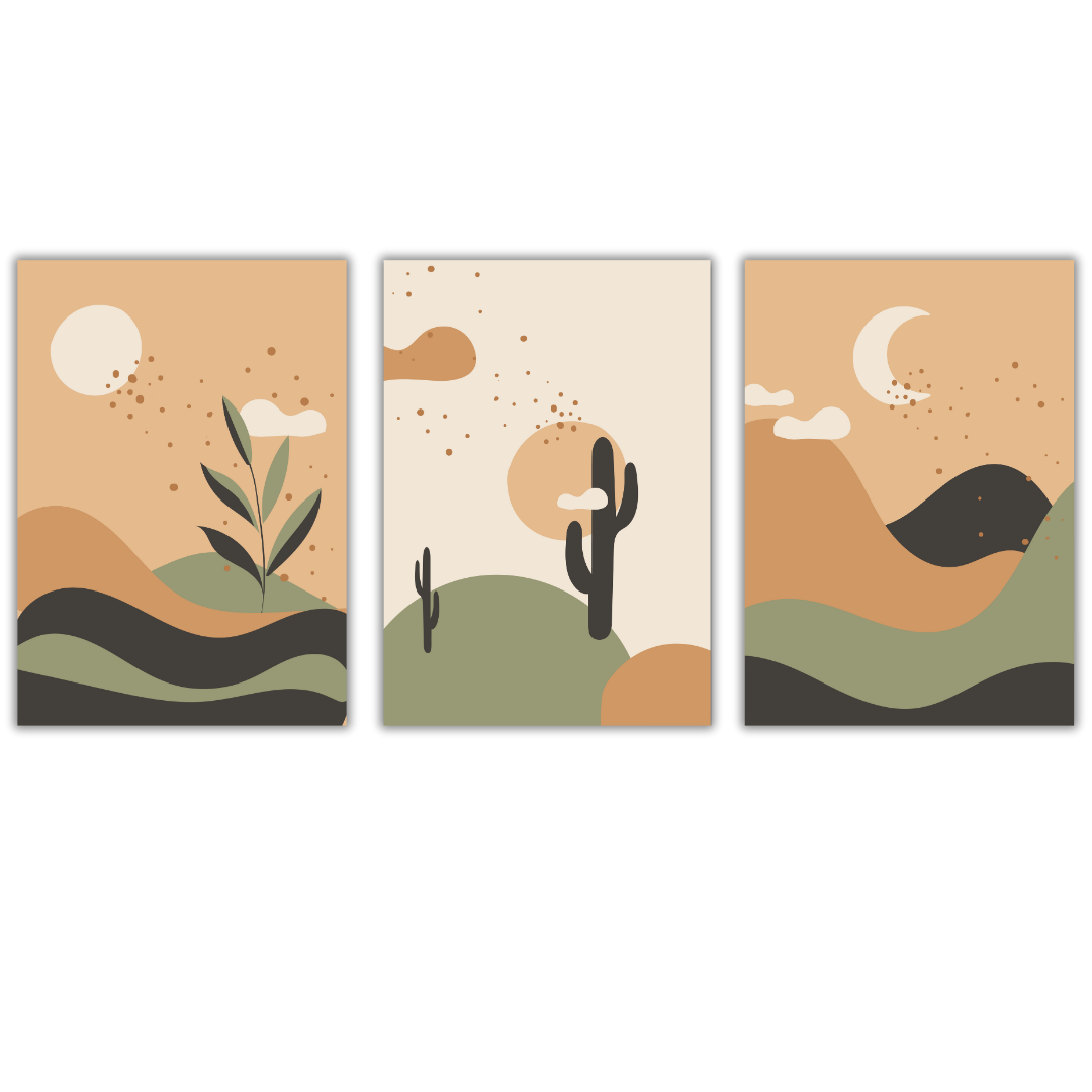 Set of 3 Alluring Posters