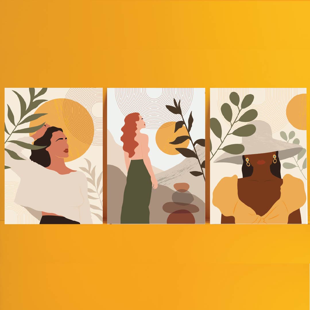 Set Of 3 Women Empowerment Wall Posters at just 199/- – Quirky Hai