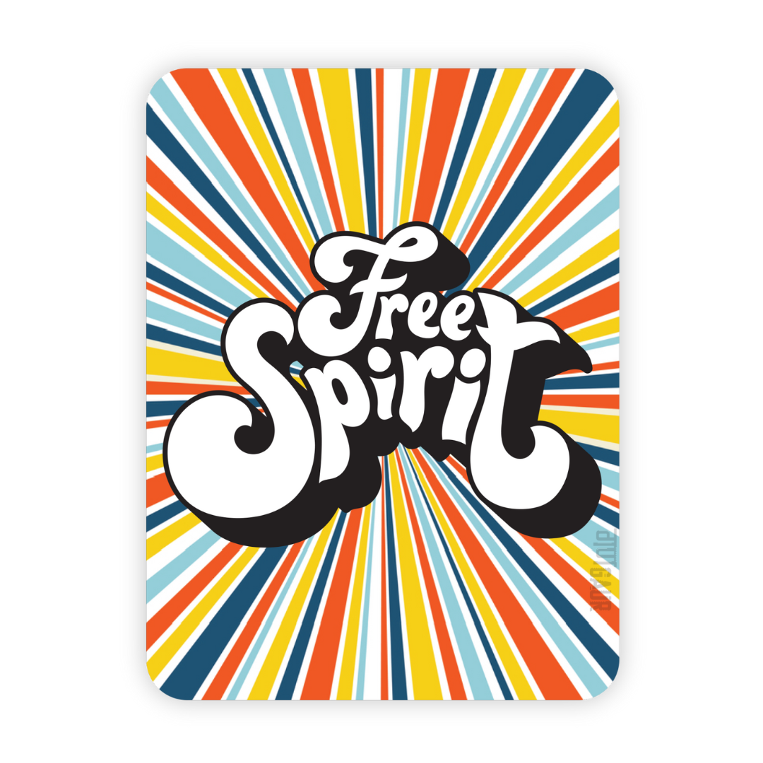 Free Spirit Fridge Magnet