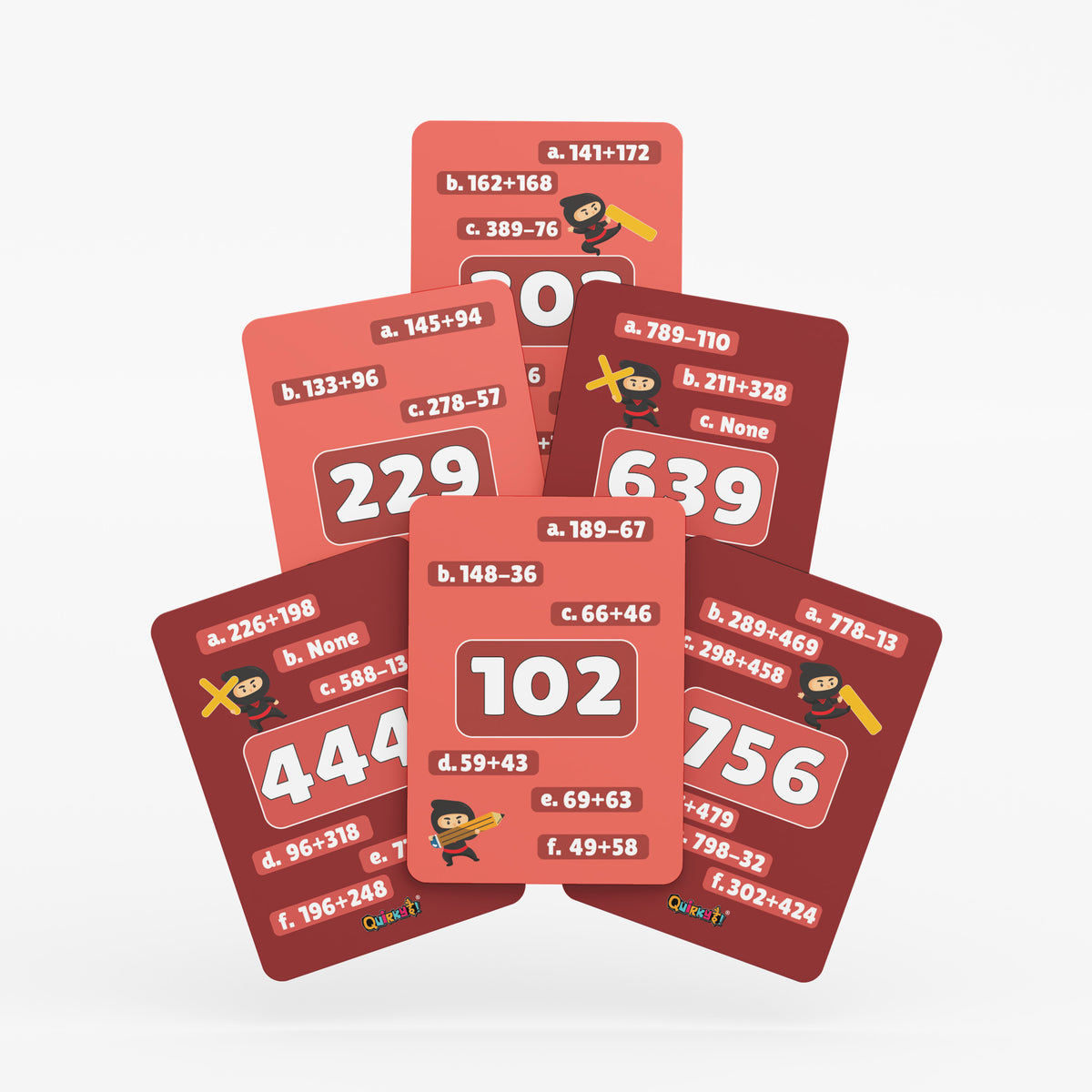 Number Ninja Math Quirky Hai Number Ninja Game - Fun Math Practice for Kids | Educational ...
