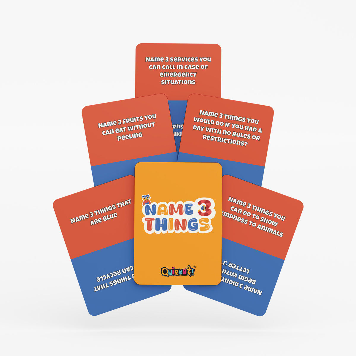 Name 3 Game Examples Quirky Hai Name 3 Things Card Game - Fun Educational Game | Perfect for ...