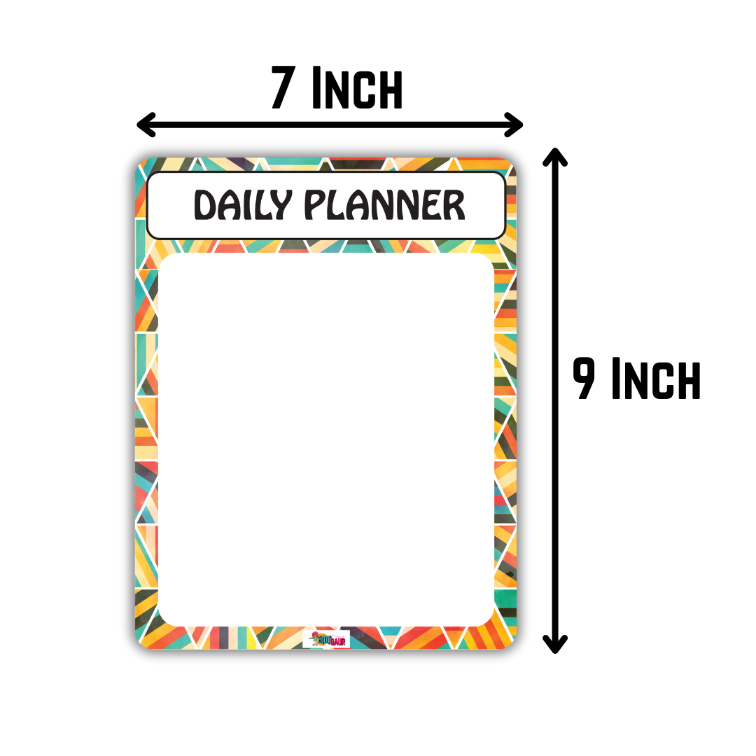 Daily Planner Fridge Memo with Marker