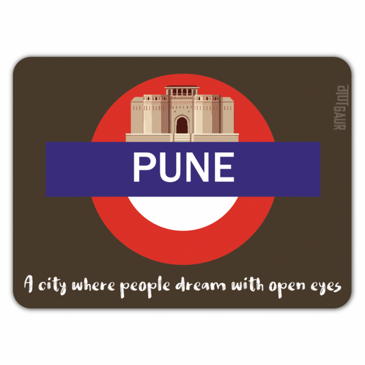 Pune City Fridge Magnet