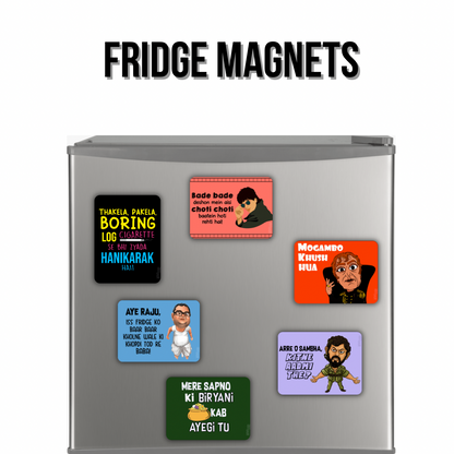 Gabbar Fridge Magnet