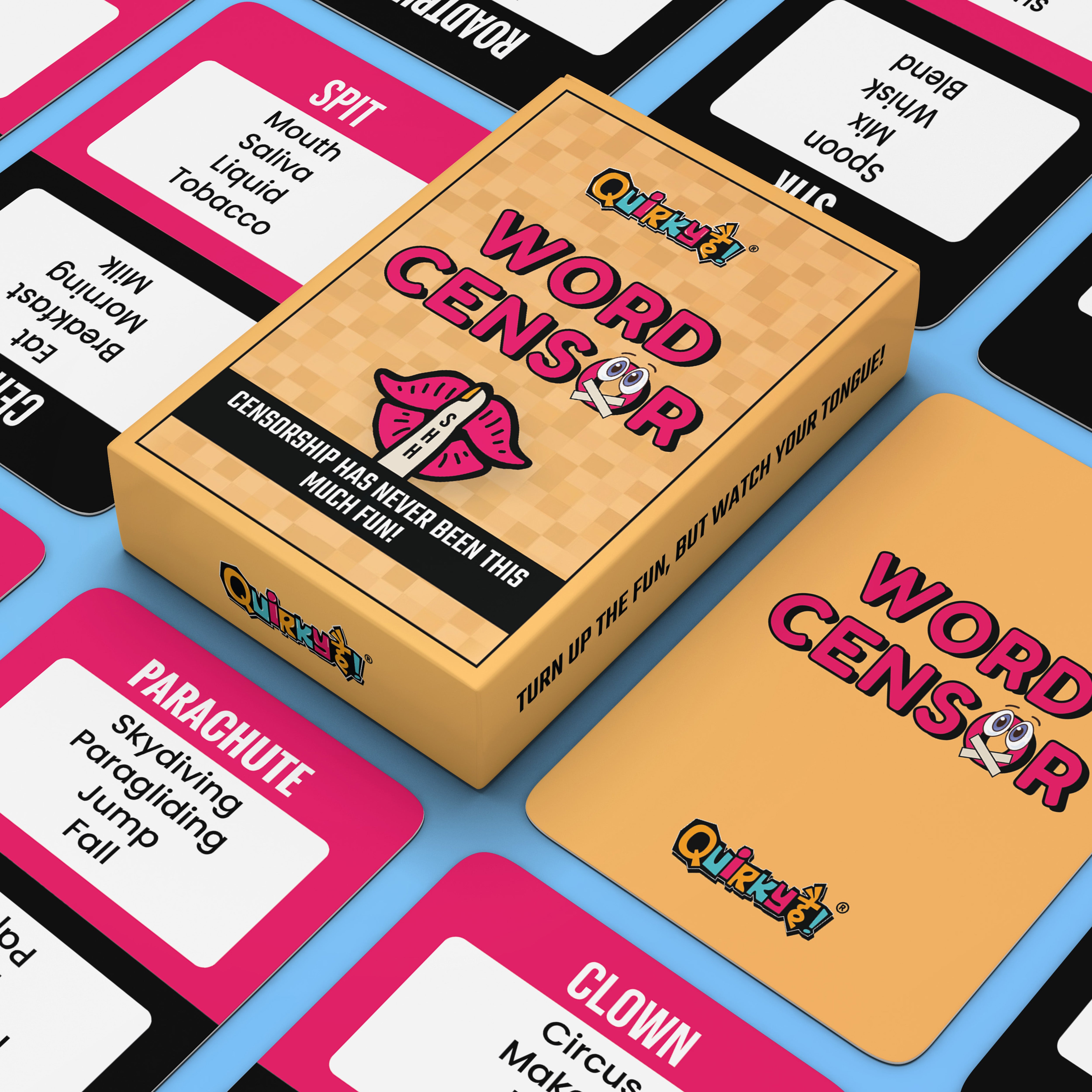 Word Censor Game For Friends & Family | Perfect for Parties and Game ...