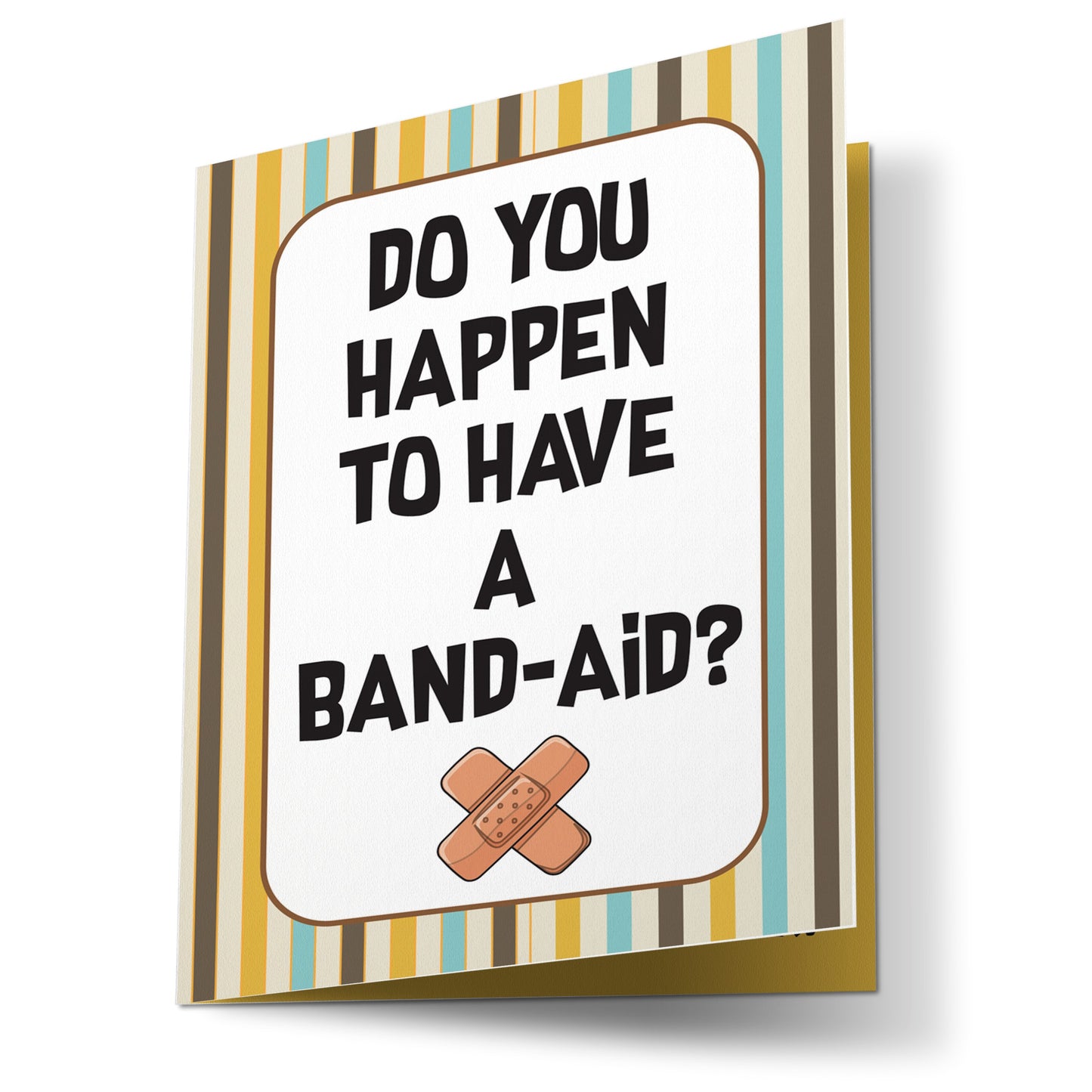 Band-Aid Mirror Card