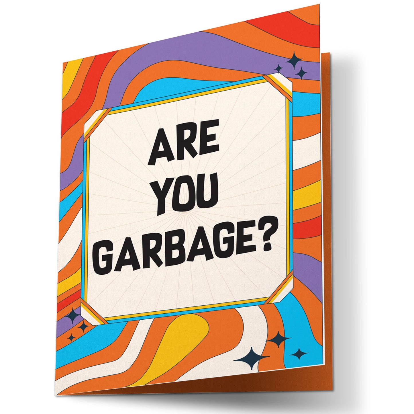 Are You Garbage- Mirror Card
