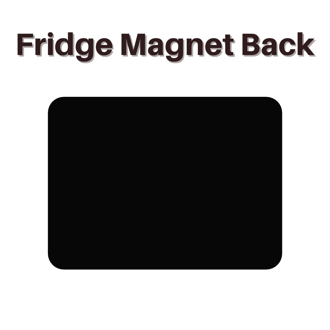 Warning Fridge Magnet