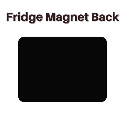 Warning Fridge Magnet
